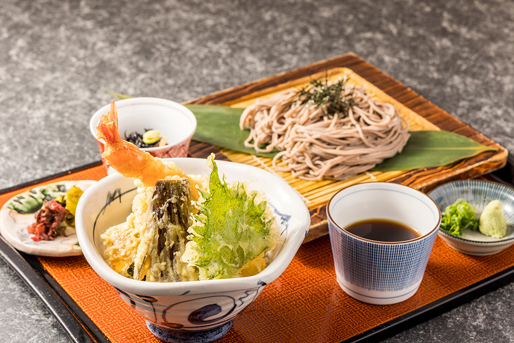 Tempura and Cold Soba Noodle